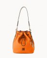 Dooney Pebble Grain Drawstring Clementine ID-Tzuhy45n