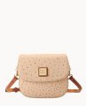 Dooney Ostrich Saddle Bag Sand ID-ldTBKJhf