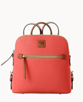 Dooney Pebble Grain Backpack Geranium ID-vah1QWzH