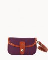 Dooney Oncour Elba Flap Wristlet Purple ID-z6c1Jo6X