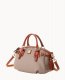 Dooney Pebble Grain Medium Mail Satchel Taupe ID-3b77hbf2