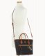 Dooney Pebble Grain Handle Tote Black ID-seIpYmYs