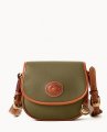 Dooney All Weather Leather 3.0 Saddle Crossbody 20 Green ID-X48KZmdZ