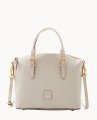 Dooney Florentine Domed Satchel Ecru ID-WRN0WTa7