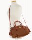 Dooney Pebble Grain Medium Mail Satchel Bark ID-TPjJiTta