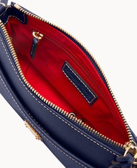 Dooney Saffiano Ginger Crossbody Marine ID-TOwpp16S - Click Image to Close