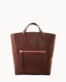 Dooney Florentine Darla Shopper Chestnut ID-WqCQc59q