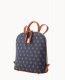 Dooney Gretta Small Zip Pod Backpack Navy ID-vU9BiZ9v