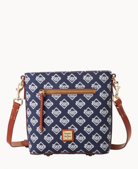 Dooney MLB Rays Small Zip Crossbody RAYS ID-b8LhsTJ5 - Click Image to Close