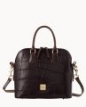 Dooney Denison Satchel Espresso ID-uvbgnsar