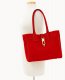 Dooney Florentine Large Amelie Shoulder Bag Red ID-OMOU08ia