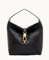 Dooney Florentine Logo Lock Shoulder Bag Brown Tmoro ID-NXaJxQRm