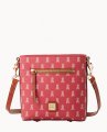 Dooney MLB Angels Small Zip Crossbody ANGELS ID-ZlBTzW9R