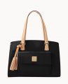 Dooney Patent Shoulder Bag Black ID-DO3rdNmf