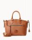 Dooney All Weather Leather 3.0 Domed Satchel 30 Caramel ID-fRjGvSH6