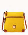 Dooney Pebble Grain Crossbody Mustard ID-jZPgQaNH