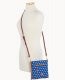 Dooney MLB Blue Jays Small Zip Crossbody BLUE JAYS ID-z05dWDk5