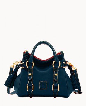 Dooney Florentine Nano Satchel Navy ID-wM94wVnL