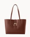 Dooney Saffiano Small Shannon Tote Amber ID-HpGuqyDn