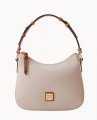 Dooney Wexford Leather Small Kiley Hobo Oyster ID-0BrdHYtE