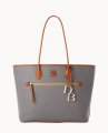 Dooney Pebble Grain Large Tote Slate ID-LaPTSmti