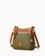 Dooney All Weather Leather 3.0 Zip Top Crossbody 23 Green ID-HpGw6EJT