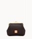 Dooney Pebble Grain Large Frame Purse Black ID-MCyTQvJL