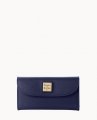 Dooney Saffiano Continental Clutch Marine ID-gevDUo8c