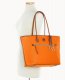 Dooney Pebble Grain Large Tote Clementine ID-PHxDIZJk