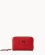 Dooney Florentine Large Zip Around Credit Card Case Red ID-HINk5ZpU