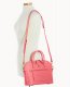 Dooney Saffiano Domed Zip Satchel Bubble Gum ID-5iKc1gR5