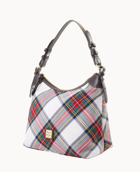 Dooney Tartan Large Erica White ID-BZFR6s2s - Click Image to Close