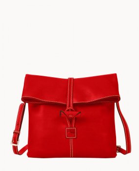 Dooney Florentine Medium Toggle Crossbody Red ID-8dPxcEcz