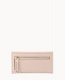 Dooney Saffiano Continental Clutch Blush ID-6614cwlu