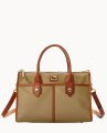 Dooney Wayfarer Satchel Taupe ID-xOCATEwS