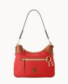 Dooney Pebble Grain Hobo Red ID-A4DWe3QR