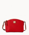 Dooney Pebble Grain Suki Crossbody Red ID-PuHTybXJ