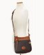 Dooney All Weather Leather 3.0 Zip Top Crossbody 23 Black ID-qc7JoopB