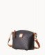 Dooney Ostrich Mini Domed Crossbody Black ID-N4Tc2KP6