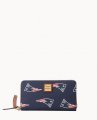 Dooney NFL Patriots Large Zip Around Wristlet Patriots ID-tIw3A6is