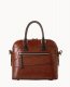 Dooney Denison Satchel Cognac ID-hBXZAT8R
