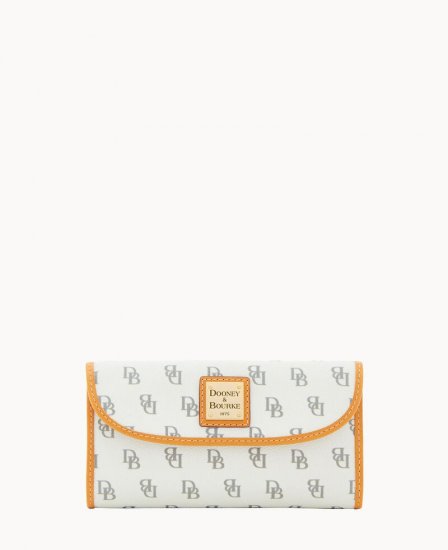 Dooney Blakely Continental Clutch Bone ID-xfYztg3U - Click Image to Close