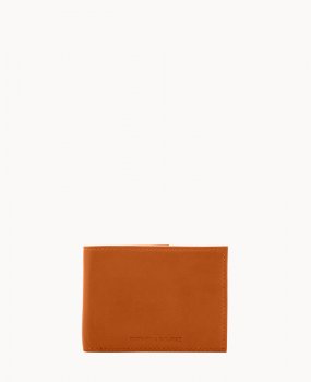 Dooney Florentine Billfold with Train Pass Natural ID-ehrIINJF