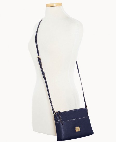 Dooney Saffiano Ginger Crossbody Marine ID-TOwpp16S - Click Image to Close