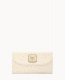 Dooney Ostrich Continental Clutch Bone ID-oahxA1sh