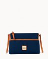 Dooney Pebble Grain Ginger Crossbody Midnight Blue ID-D6kwDw3g