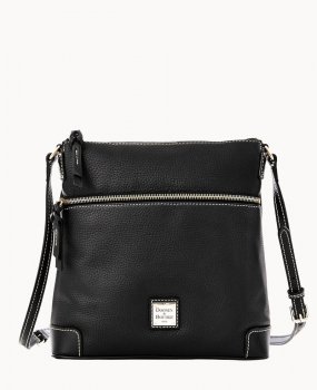 Dooney Pebble Grain Crossbody Black Black ID-tanNOIdO