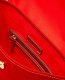 Dooney Florentine Large Dottie Crossbody Red ID-qin39hz4