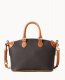 Dooney All Weather Leather 3.0 Domed Satchel 30 Black ID-NtflsAuD