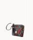 Dooney Tartan Zip Around Wristlet Black ID-EPMU7CGt